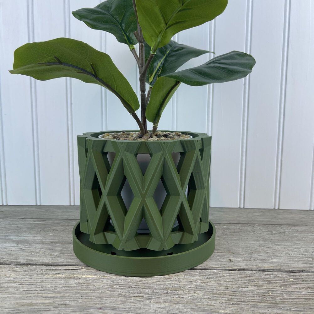 Modern Orchid Plant Pot, The Alune Orchid Planter